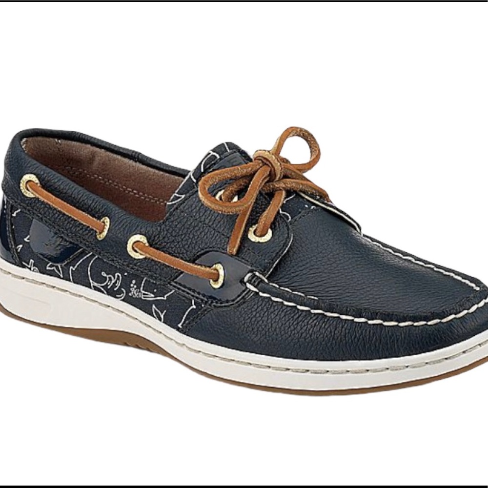 Sperry Top-Sider Navy blue Shoes Sz.8M - Picture 1 of 11